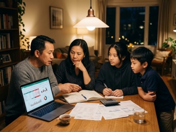 Những dấu hiệu áp lực tài chính gia đình quá mức