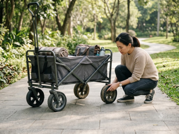 Các dấu hiệu bánh xe đẩy cần được thay mới