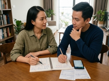 Điều chỉnh thỏa thuận tài chính khi thu nhập thay đổi