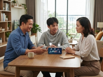 Cân bằng giám sát con và quyền riêng tư số