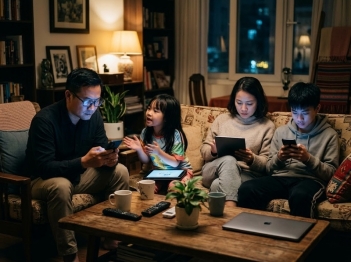 Gián đoạn công nghệ trong gia đình ảnh hưởng tương tác thế nào?