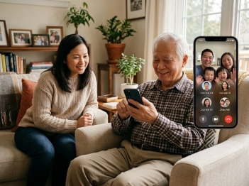Cách hỗ trợ giao tiếp số với người lớn tuổi