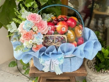 Giỏ trái cây khai trương phong thủy thu hút tài lộc - Gia đình và Xã hội