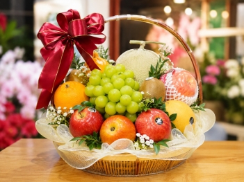 Hướng dẫn chọn giỏ trái cây khai trương sang trọng và hợp phong thủy