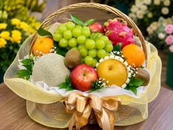 Gợi ý chọn giỏ trái cây khai trương theo mùa tươi ngon