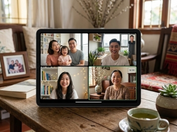 Gọi video với gia đình giúp duy trì kết nối thế nào?