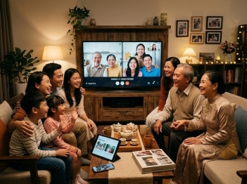 Khi nào hoạt động số tăng kết nối gia đình?