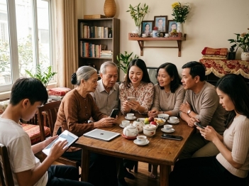 Khoảng cách công nghệ trong giao tiếp gia đình ảnh hưởng thế nào?