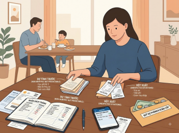 Cách kiểm soát chi tiêu gia đình phát sinh ngoài kế hoạch