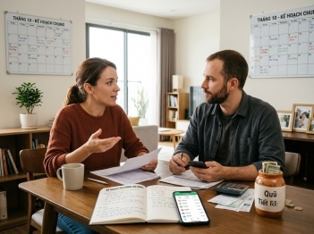 Cách giải quyết mâu thuẫn tiết kiệm và chi tiêu