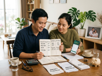 Cách xác định mức đóng góp tài chính gia đình