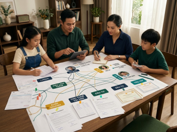 Cách xác định đầy đủ nguồn thu gia đình