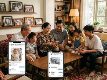 Cách sử dụng nhóm chat gia đình hiệu quả