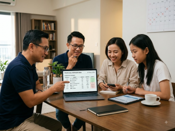 Cách quản lý chi định kỳ gia đình không bỏ sót