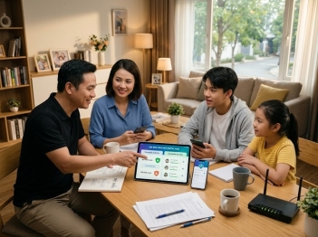 Nguyên tắc quản lý mật khẩu gia đình an toàn