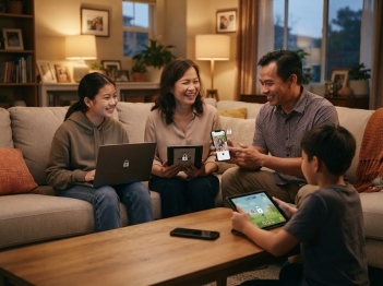 Quyền riêng tư số trong gia đình và ý nghĩa tôn trọng