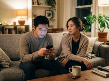 Sử dụng điện thoại khi ở cùng bạn đời ảnh hưởng thế nào?