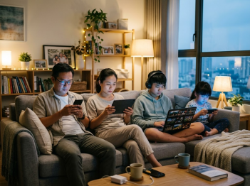 Những tác hại của công nghệ với gia đình