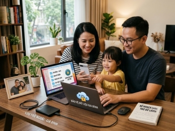 Tần suất sao lưu dữ liệu gia đình phù hợp