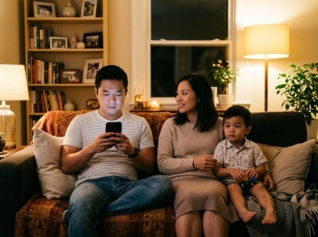Thiết bị số ảnh hưởng thời gian gia đình như thế nào?