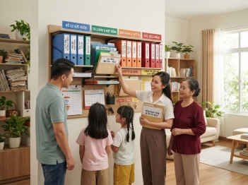 Cách tổ chức thông tin gia đình để dễ tìm lại