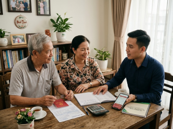 Trách nhiệm tài chính của con trưởng thành sống cùng cha mẹ