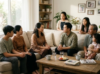 Cách trao đổi vấn đề nhạy cảm trong gia đình
