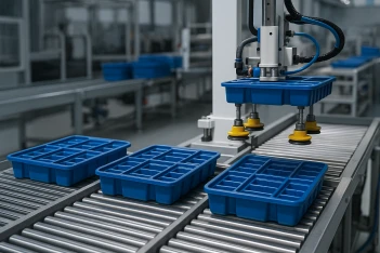 Ứng dụng khay nhựa trong ngành sản xuất hiện đại