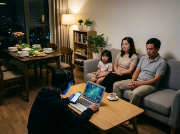 Xử lý việc ưu tiên hoạt động trực tuyến hơn gia đình