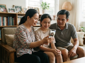 Vì sao nên xin phép trước khi đăng ảnh người thân?