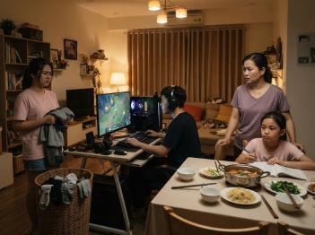 Xung đột gia đình do chơi game phát sinh như thế nào?