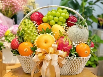 Ý nghĩa giỏ trái cây khai trương và cách chọn quà tinh tế