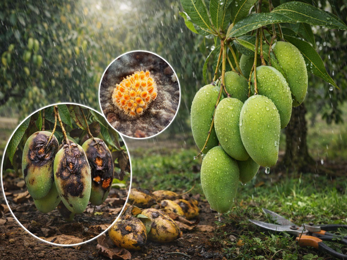 bệnh thán thư trên xoài