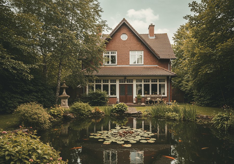 Xây hồ cá trước nhà có tốt không theo quan niệm dân gian? - Gia đình và Xã hội