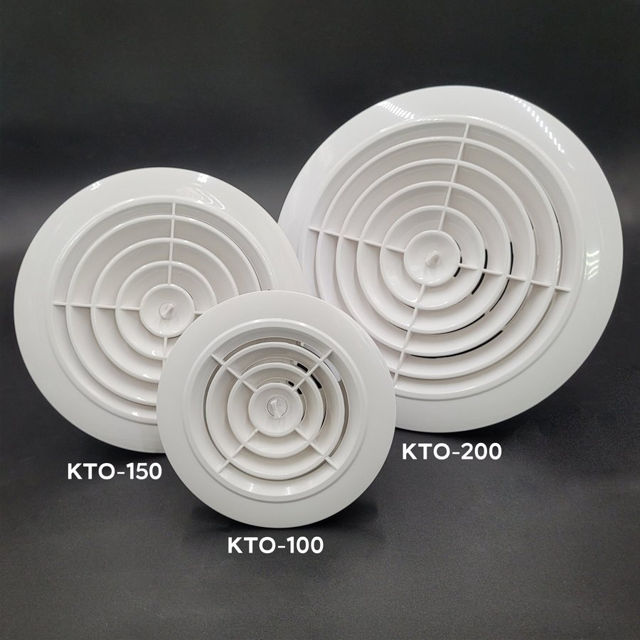 kích thước miệng gió tròn