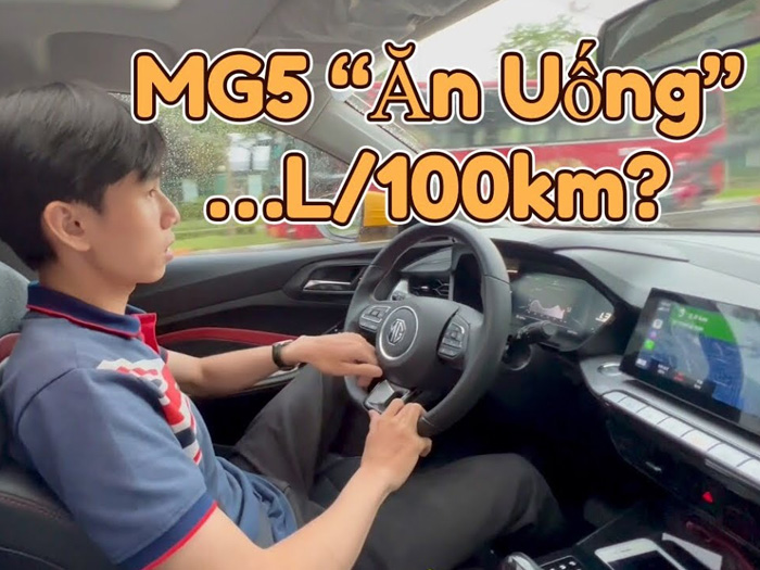 MG5 tiêu thụ nhiên liệu