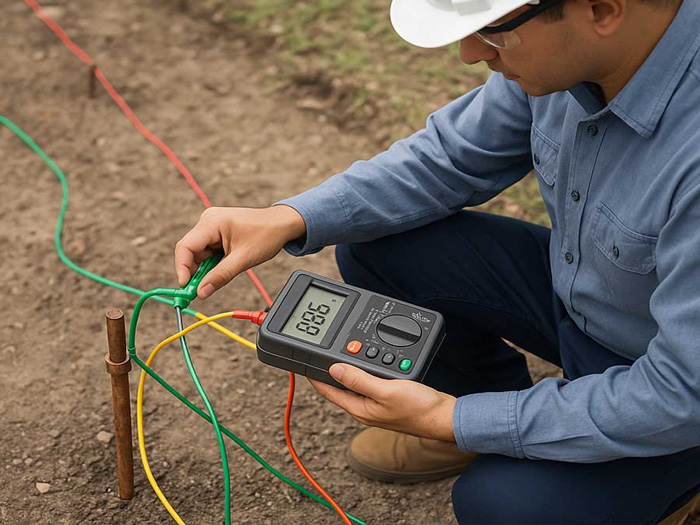 tiêu chuẩn đo điện trở tiếp địa